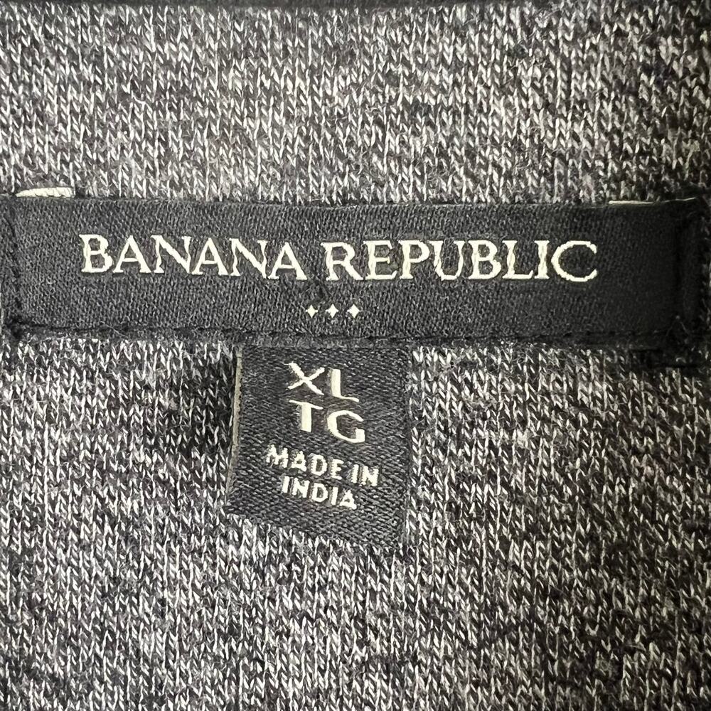 Banana republic lightweight jacket men’s XL full zip sweatshirt type mock collar - Picture 5 of 5